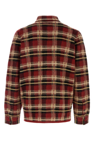 Embroidered cashmere Plaid shirt GUEST IN RESIDENCE (M35710AM)