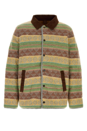 Multicolor wool blend Western Industry padded jacket GUEST IN RESIDENCE (M36019AM)