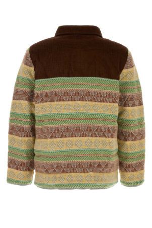 Multicolor wool blend Western Industry padded jacket GUEST IN RESIDENCE (M36019AM)