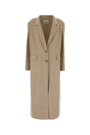 Sand wool blend Clesa coat ISABEL MARANT (MA0575FAD3D03I)