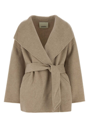 Sand wool blend Caeton coat ISABEL MARANT (MA0580FAD3D03I)