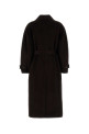 Chocolate wool blend James coat SOEUR (MAN1153JAMES)