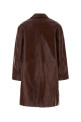 Brown leather Logan jacket SOEUR (MAN1389LOGAN)