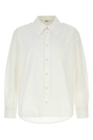 White poplin Trino shirt SEFR (MFW25TRINOWHI)