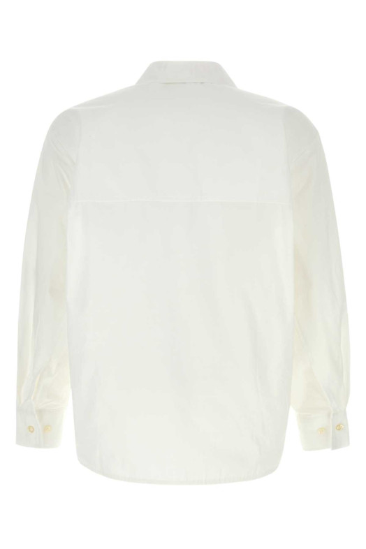 White poplin Trino shirt SEFR (MFW25TRINOWHI)