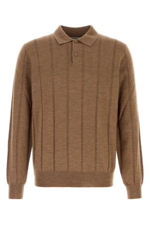 Camel wool polo shirt CANALI (MK02483C1134)