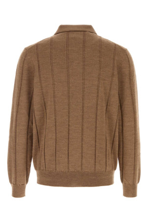 Camel wool polo shirt CANALI (MK02483C1134)