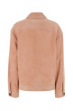 Pink suede jacket MIU MIU (MPW054SOOO19QL)