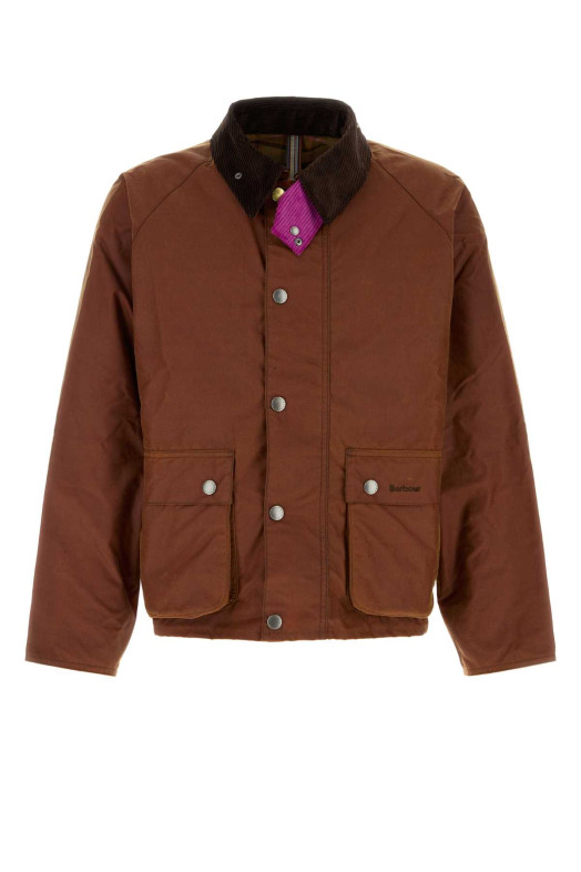 Хлопковая куртка коричневого цвета Barbour x Paul Smith BARBOUR X PAUL SMITH (MWX2610)