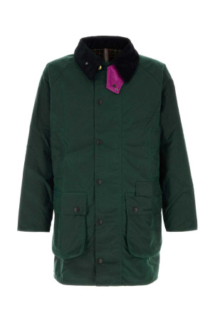 Bottle green cotton Barbour x Paul Smith jacket BARBOUR X PAUL SMITH (MWX2612)