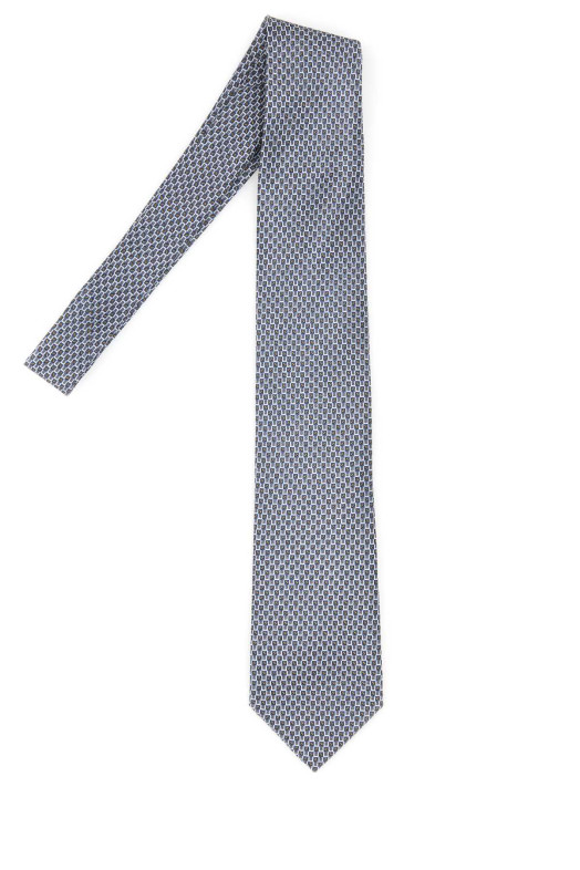 Embroidered silk tie BRIONI (O61D00OD412)