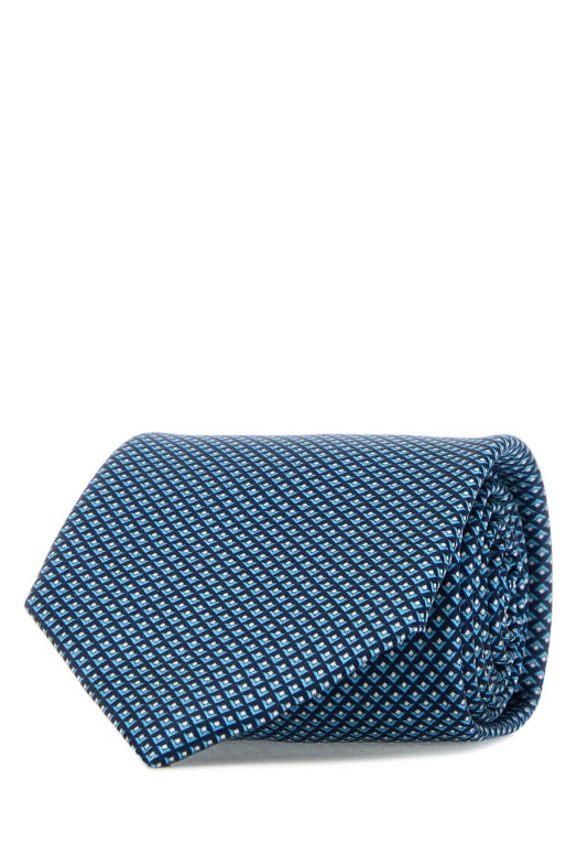 Printed silk tie BRIONI (O61D00OD417)