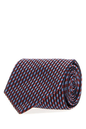 Embroidered silk tie BRIONI (O61D00OD426)