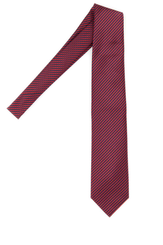 Embroidered silk tie BRIONI (O61D00OD427)