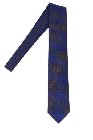 Embroidered silk tie BRIONI (O61D00OD431)