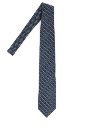 Embroidered silk tie BRIONI (O61D00OD432)