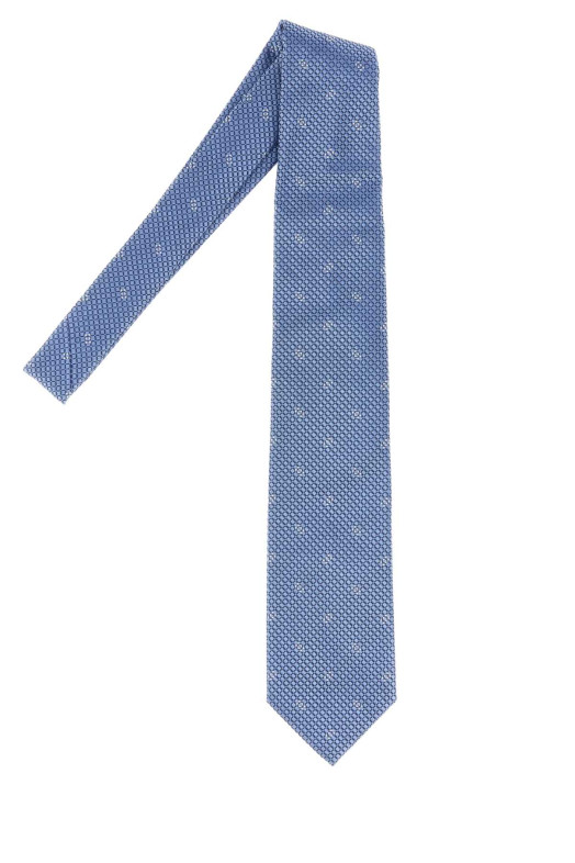 Embroidered silk tie BRIONI (O61D00OD439)