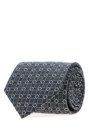 Embroidered silk tie BRIONI (O61D00OD443)