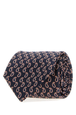 Embroidered silk tie BRIONI (O61D00OD448)