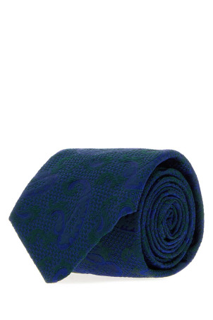 Embroidered silk tie BRIONI (O61D00OD450)