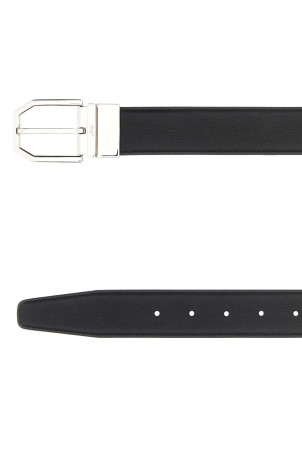 Black leather reversible belt BRIONI (OBMF0LPB722)