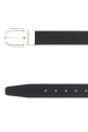 Black leather reversible belt BRIONI (OBMF0LPB722)