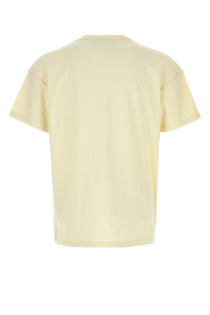 Ivory cotton oversize t-shirt Beige PURPLE DENIM (P101TCSP426)