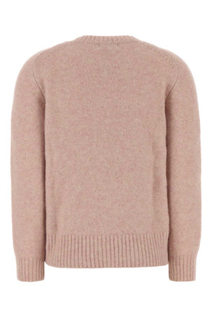 Pastel pink wool blend Envie sweater SOEUR (PUL1321ENVIE)