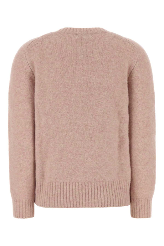 Pastel pink wool blend Envie sweater SOEUR (PUL1321ENVIE)