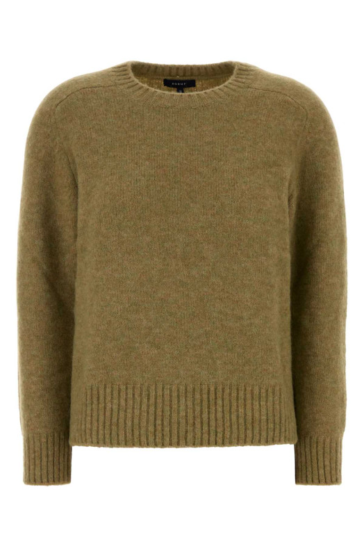 Sage green wool blend Envie sweater SOEUR (PUL1321ENVIE)