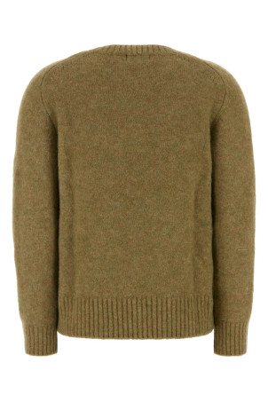 Sage green wool blend Envie sweater SOEUR (PUL1321ENVIE)