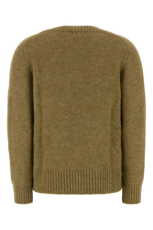 Sage green wool blend Envie sweater SOEUR (PUL1321ENVIE)