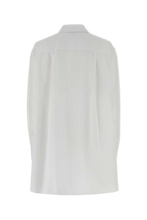 White poplin shirt dress White LOEWE (S540Y09XXN)