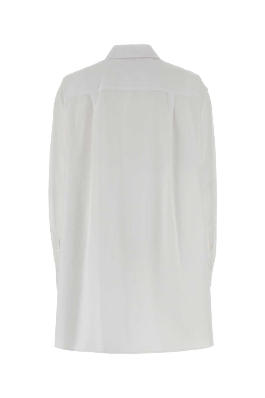 White poplin shirt dress White LOEWE (S540Y09XXN)
