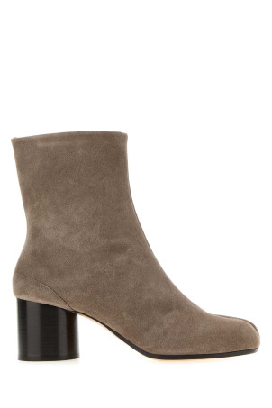 Dove grey suede Tabi ankle boots MAISON MARGIELA (S58WU0246P7854)