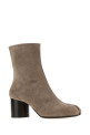 Dove grey suede Tabi ankle boots MAISON MARGIELA (S58WU0246P7854)