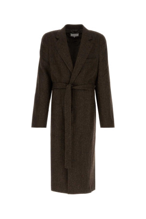 HERRINGBONE WRAPPED COAT MAISON MARGIELA (S67AA0087S54246)