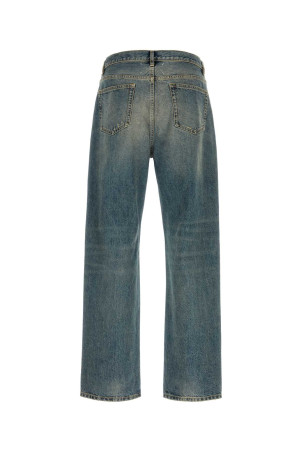 DISTRESSED DENIM TROUSERS Black MAISON MARGIELA (S67LA0053M30066)