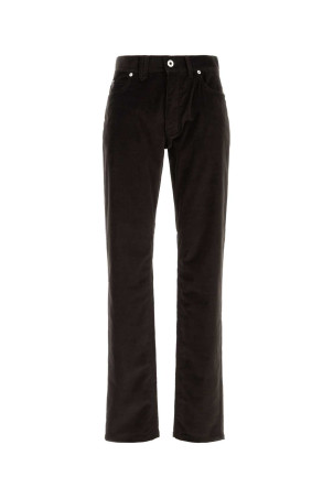 Dark brown stretch corduroy pant BRIONI (SPYB0LO9043)