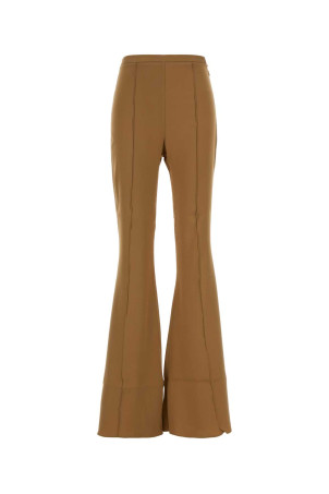 Camel crepe flared Mae pant Brown TALLER MARMO (TMPF2609754)