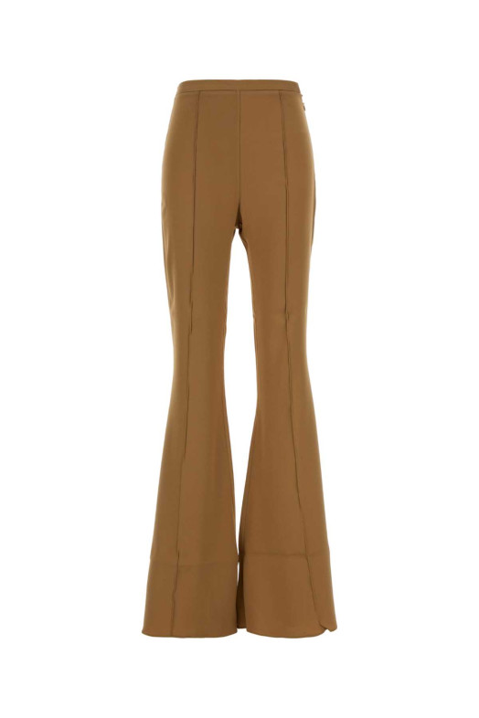 Camel crepe flared Mae pant Brown TALLER MARMO (TMPF2609754)