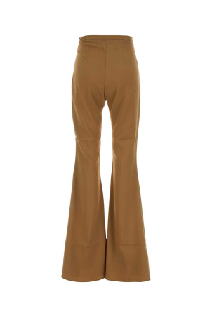 Camel crepe flared Mae pant Brown TALLER MARMO (TMPF2609754)