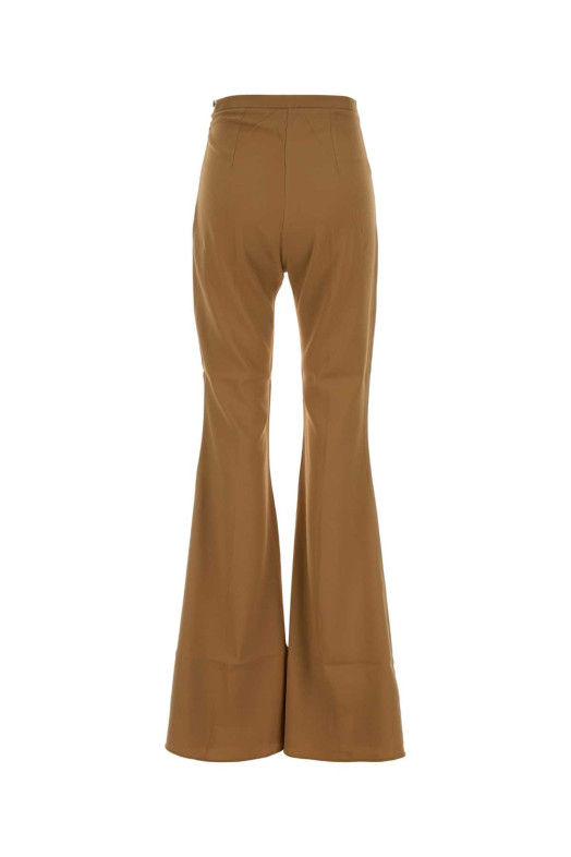 Camel crepe flared Mae pant Brown TALLER MARMO (TMPF2609754)