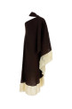 Brown linen Andres dress TALLER MARMO (TMPF2664154)