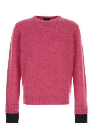 Fuchsia wool sweater PRADA (UMF353SEAO198K)