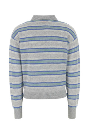 Embroidered cashmere Collegiate polo shirt GUEST IN RESIDENCE (W43810JL)