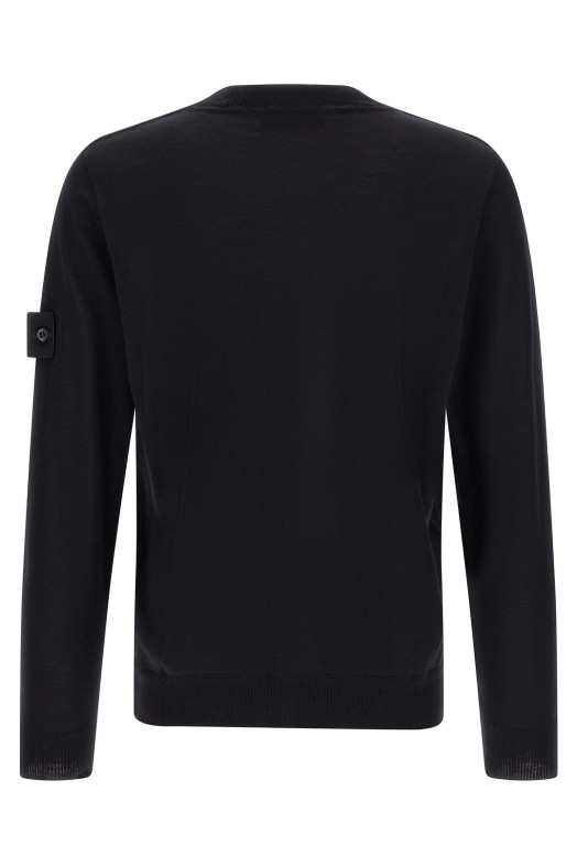 'Badge Stone Island Ghost' sweater Black