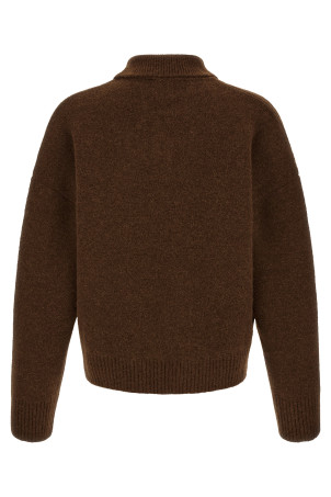 'Ami de Coeur' polo shirt Brown