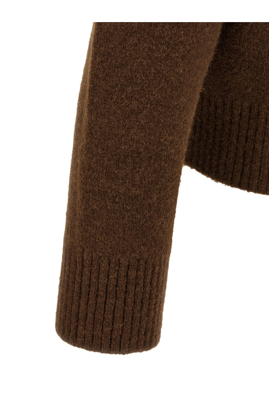 'Ami de Coeur' polo shirt Brown