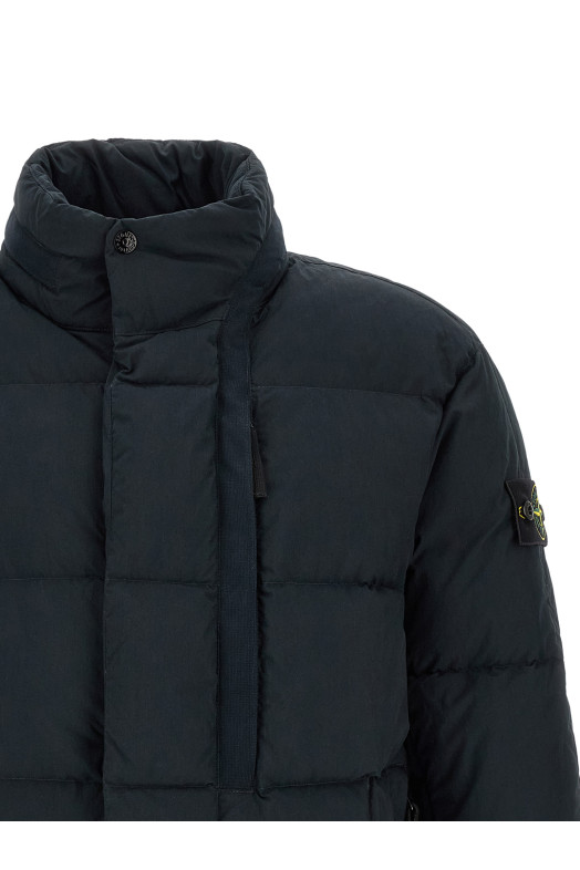' Imb Piuma RDS' down jacket with logo badge Blue